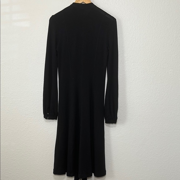 Theory Wool  Black Dress M - Picture 2 of 7